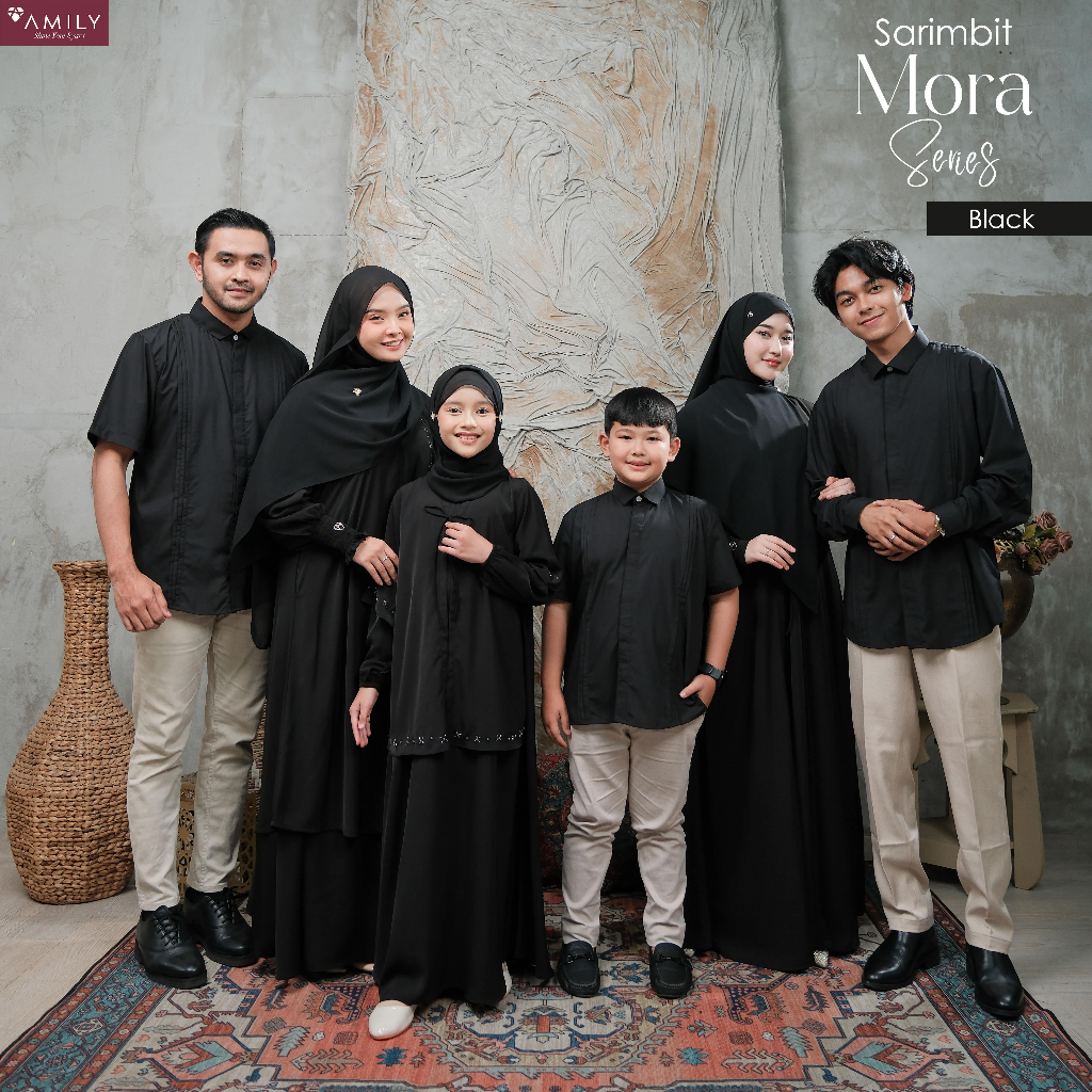 Mora Series Black Sarimbit AMILY 2026