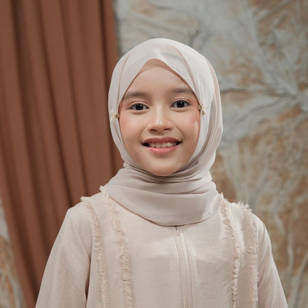 AMILY - Pashmina Basic Anak Material Ceruty Polos Premium