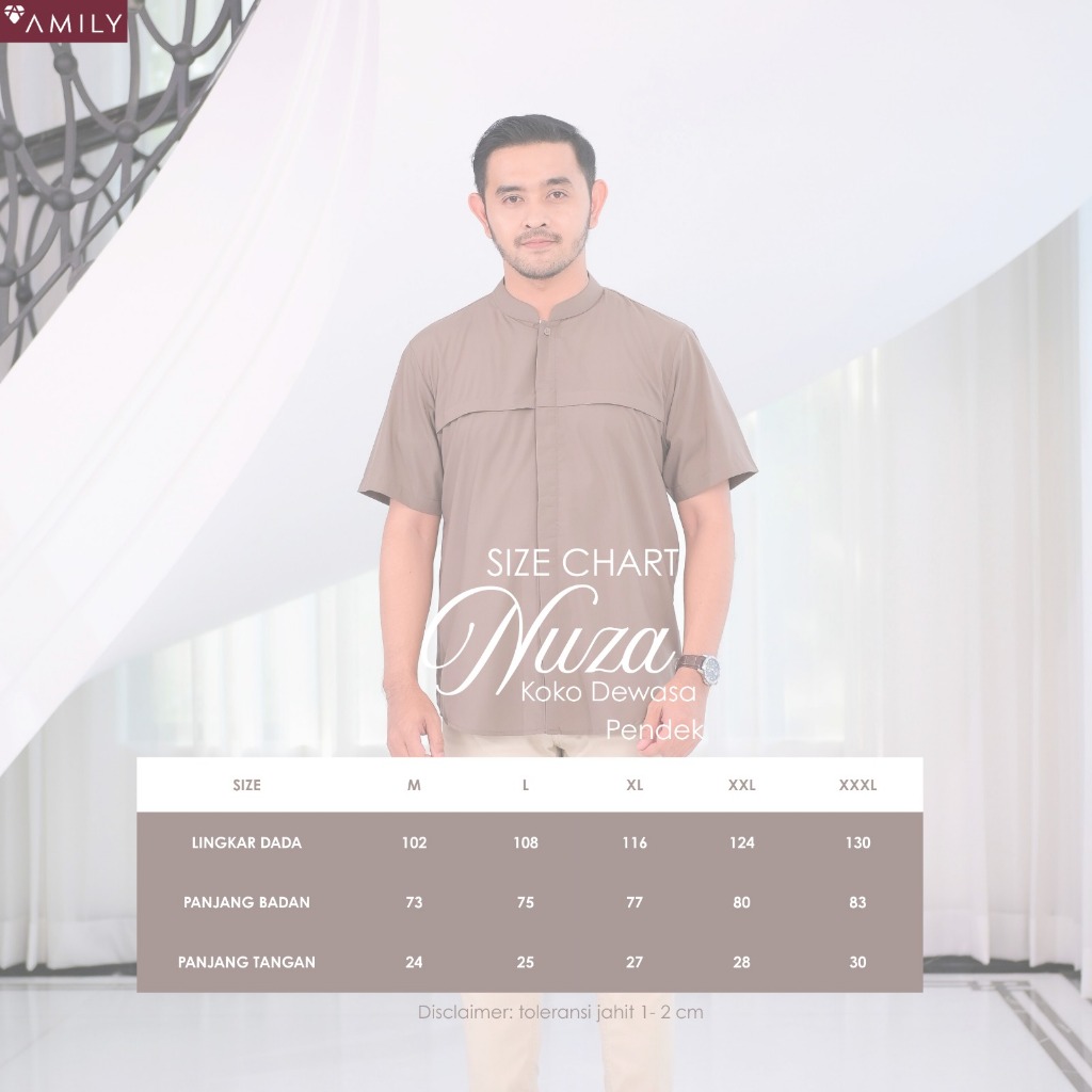 Nuza Choco Teal Sarimbit Lebaran 2026