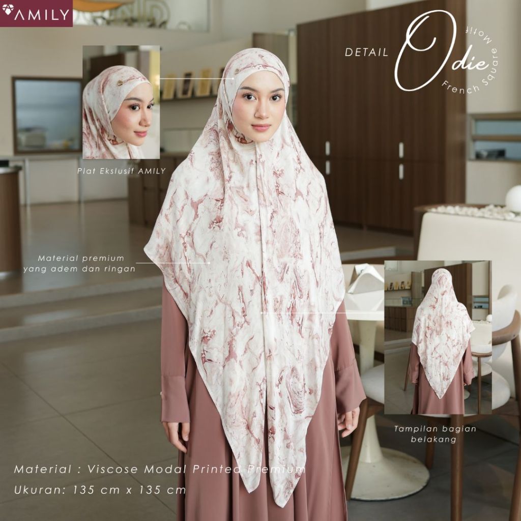 AMILY - Odie French Square Bandana
