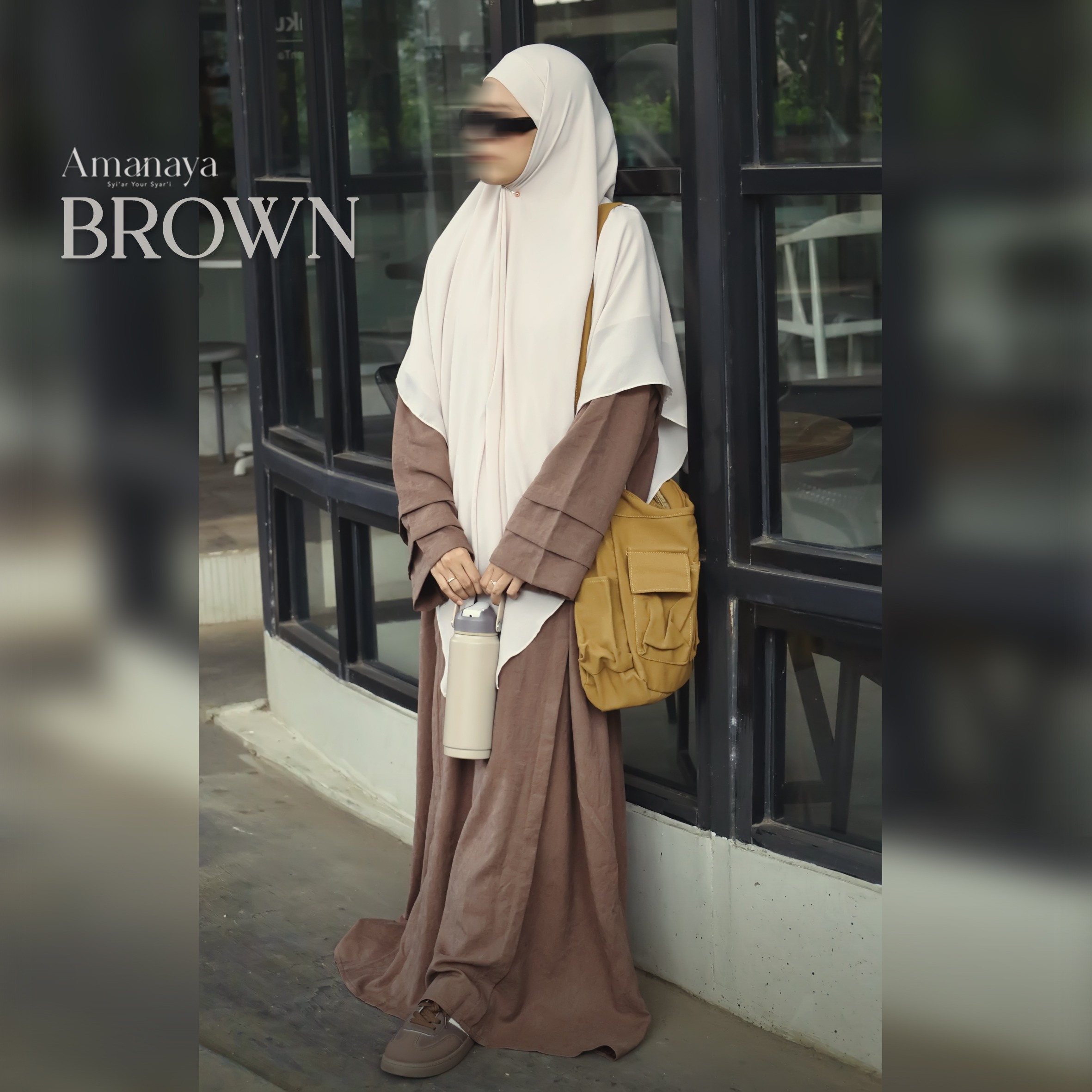 Suede Abaya Material Suwaid Brush