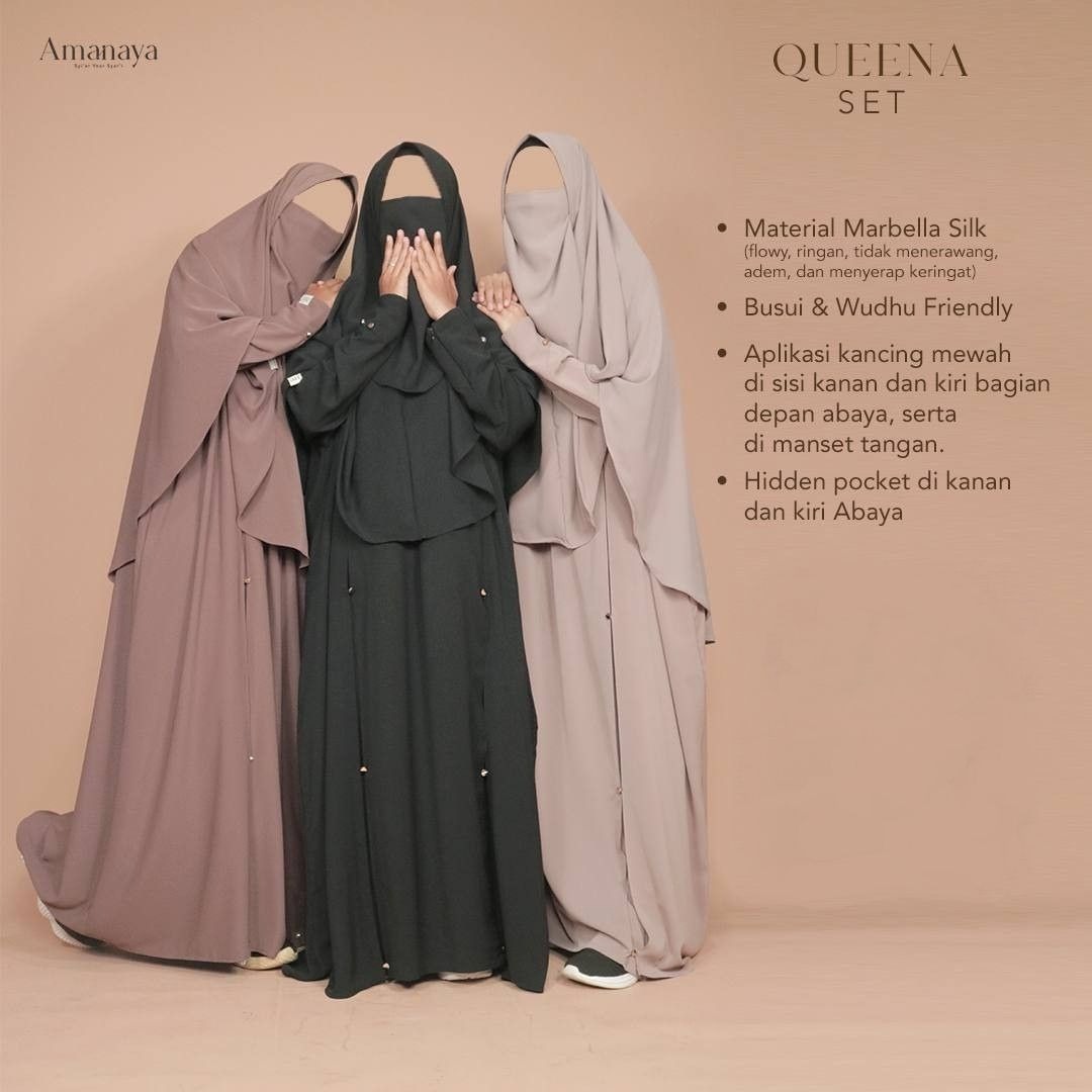 Amanaya Queena Dress Material Zafeera Anti-UV/Marbella Silk