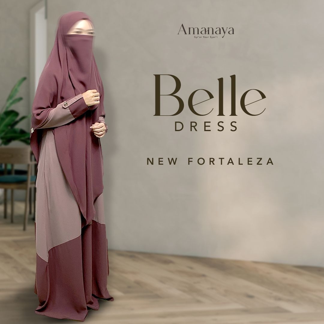 Amanaya Belle Dress - Khiban Long Belle Material New Fortaleza