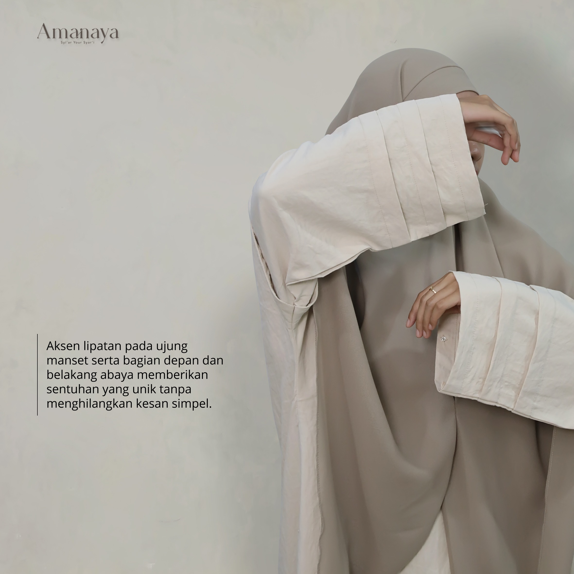 Suede Abaya Material Suwaid Brush