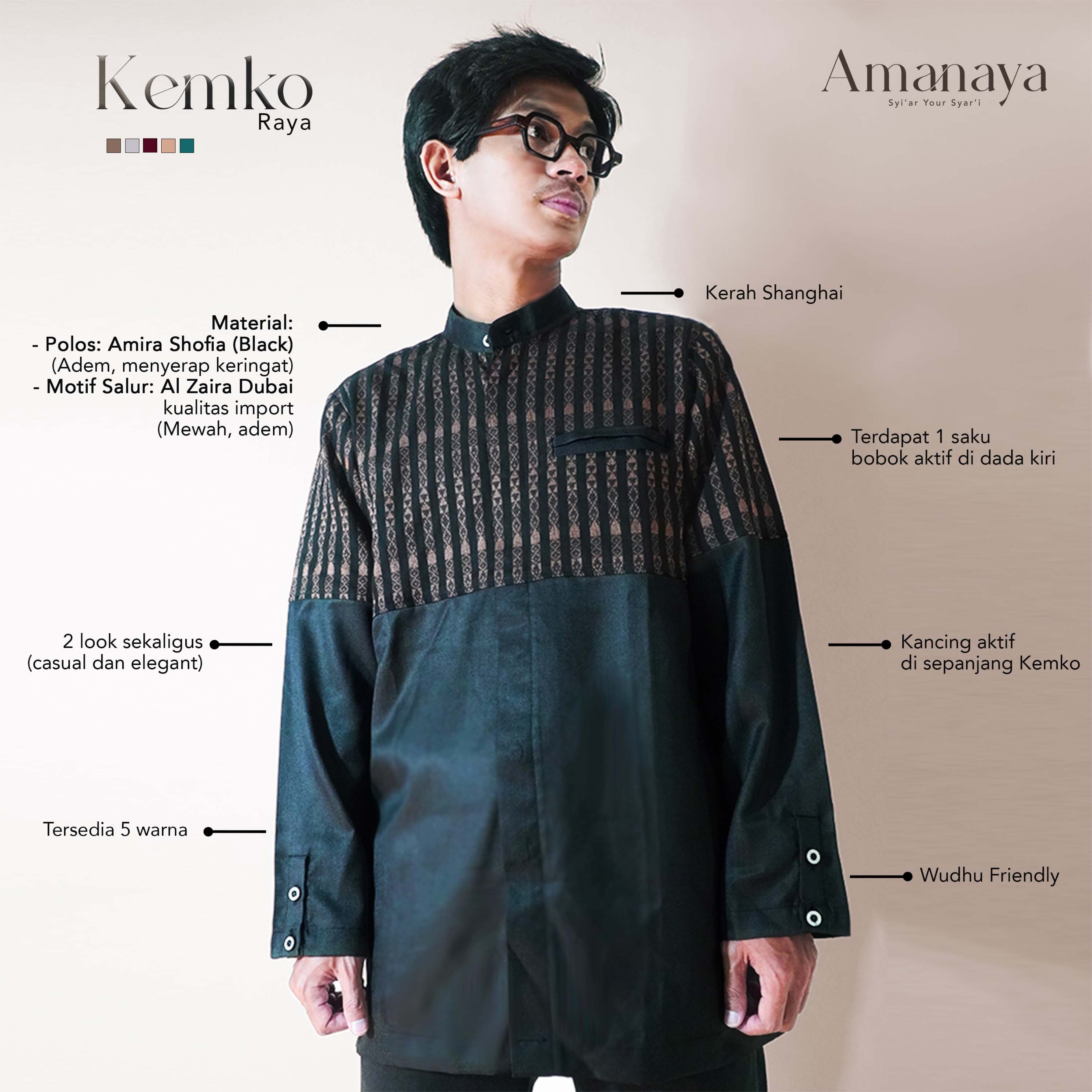 Amanaya Kemko Raya Material Amira Shofia & Al Zaira Dubai
