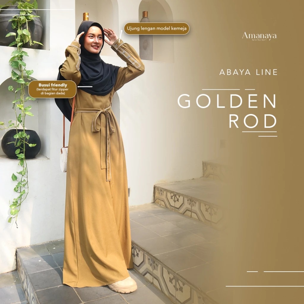 Amanaya  Abaya Line Material Lady Zara