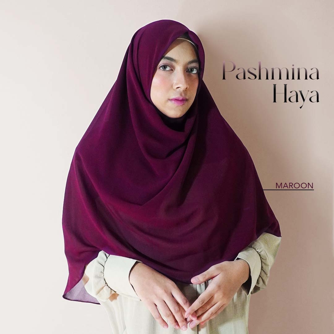 Amanaya Pashmina Haya Material Ceruti Baby Doll Armani