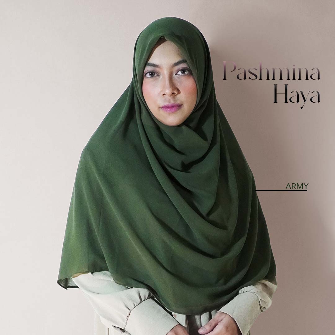 Amanaya Pashmina Haya Material Ceruti Baby Doll Armani