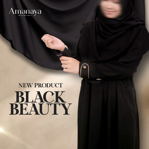 Image of Amanaya Black Beauty Dress