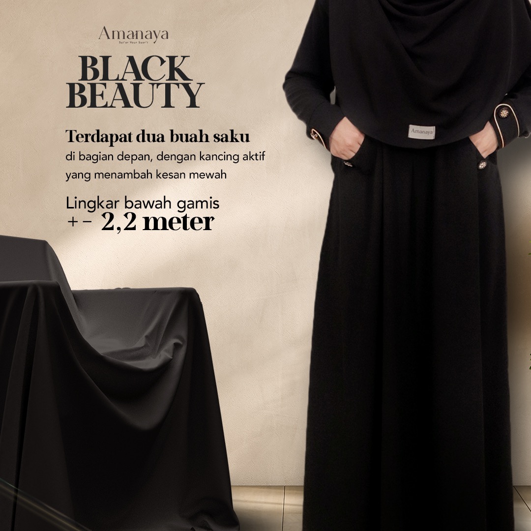 Amanaya Black Beauty Dress Material Jetblack Woolpeach
