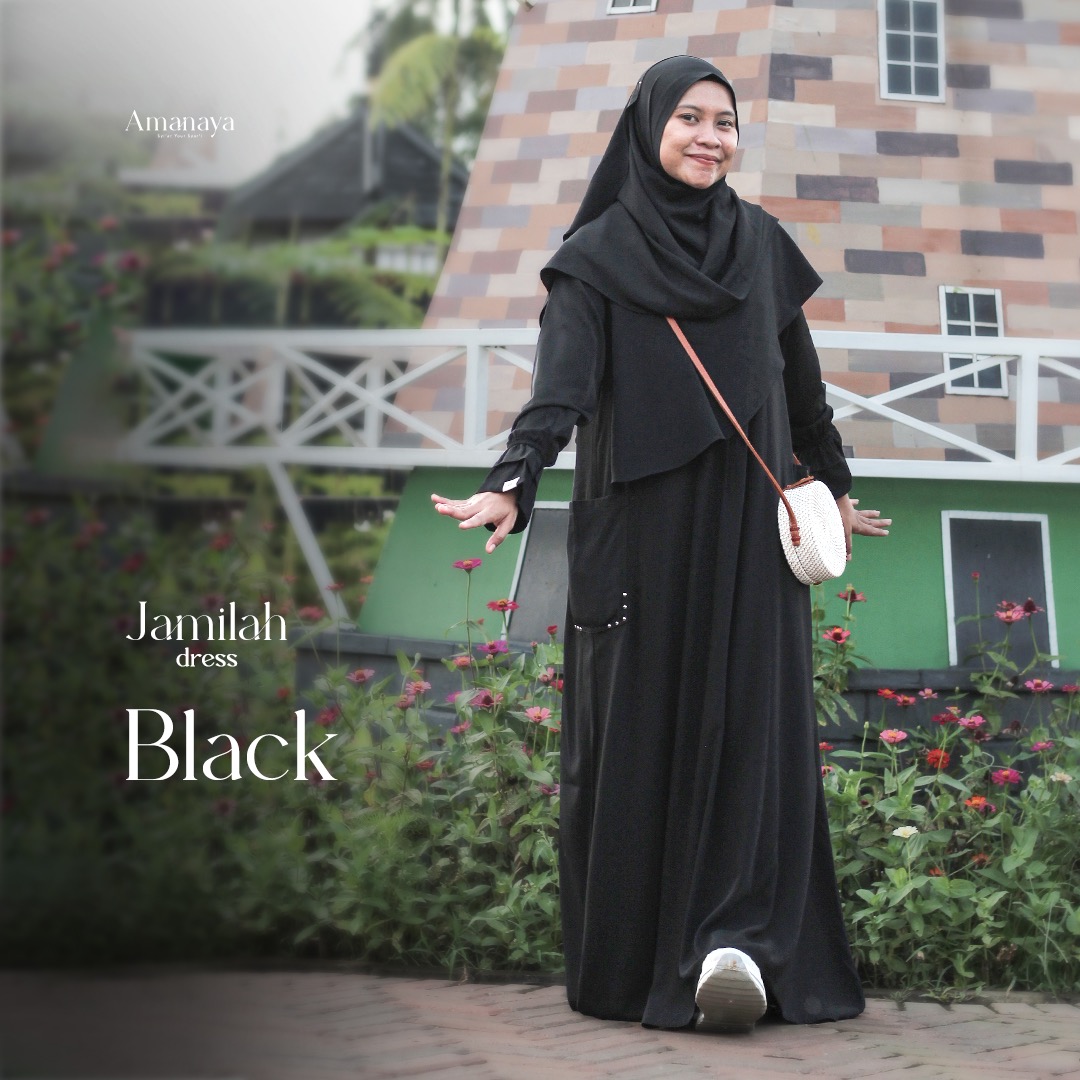 Amanaya Abaya Jamilah Material Sophia