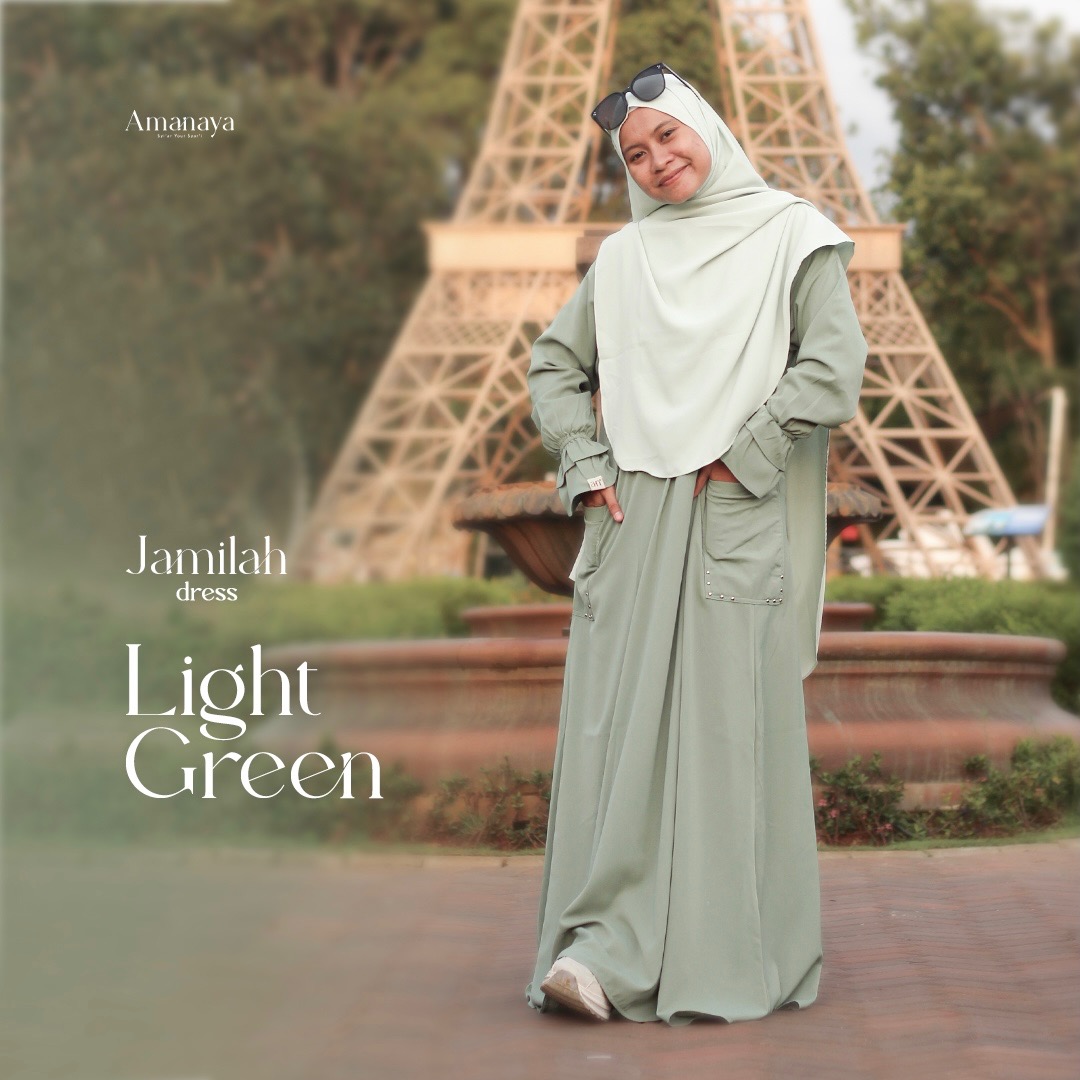 Amanaya Abaya Jamilah Material Sophia
