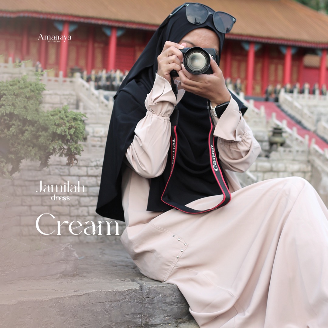 Amanaya Abaya Jamilah Material Sophia