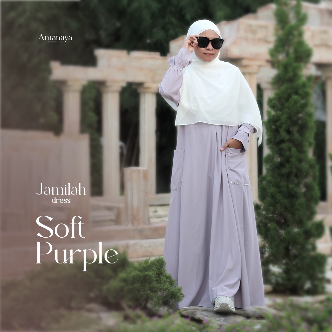 Amanaya Abaya Jamilah Material Sophia