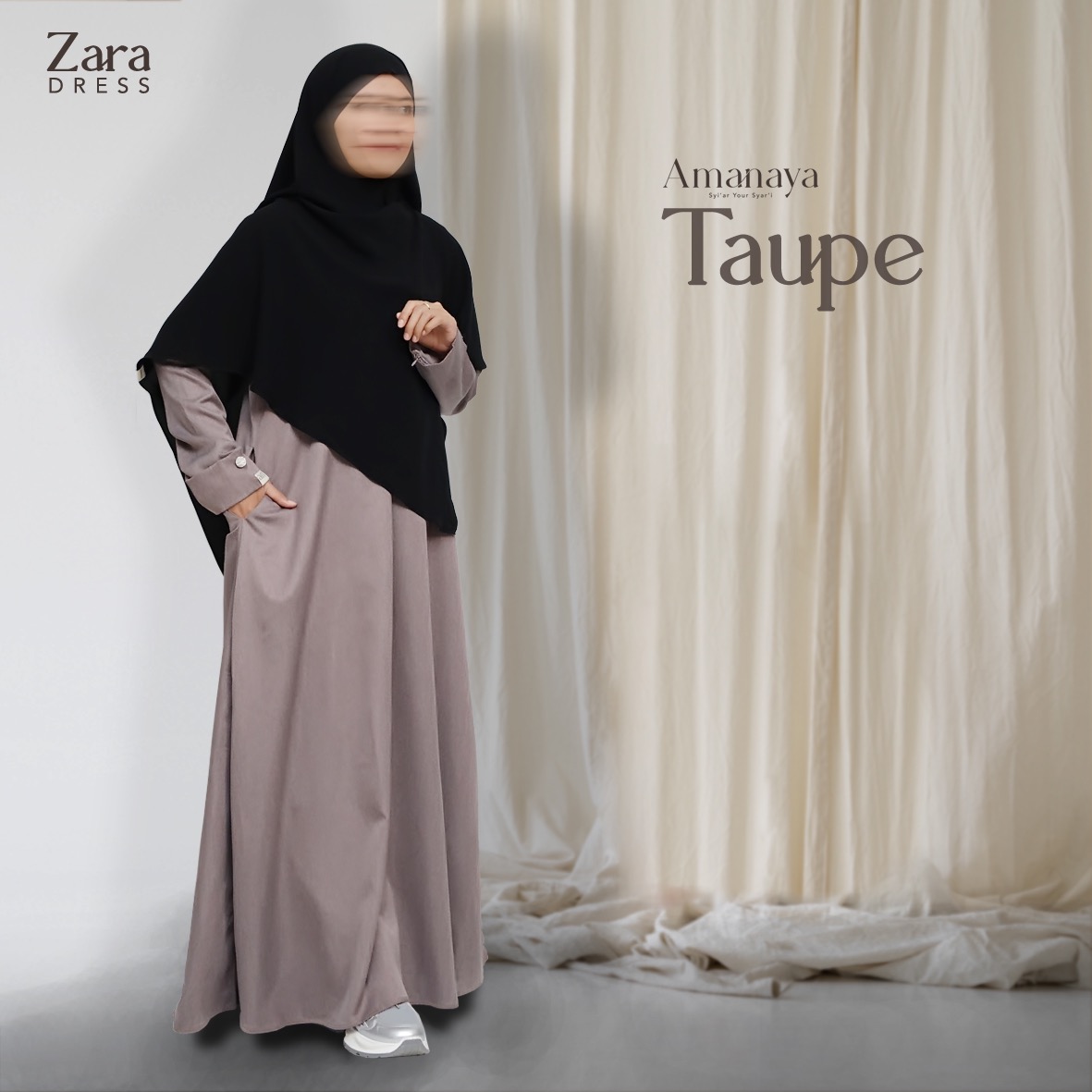 Zara Dress Material Denim Silk