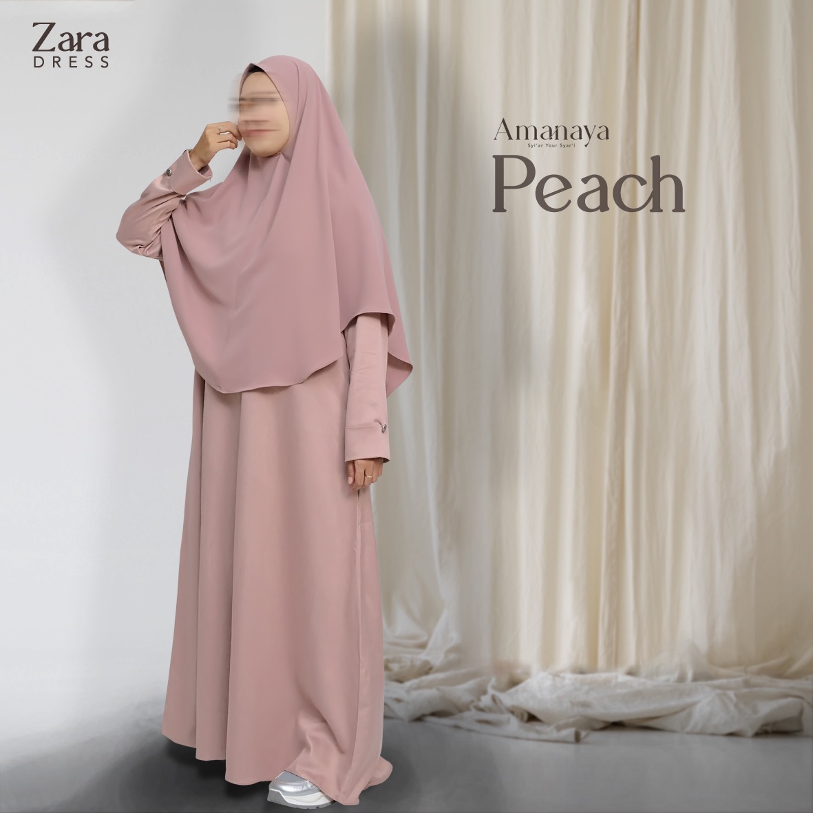 Zara Dress Material Denim Silk