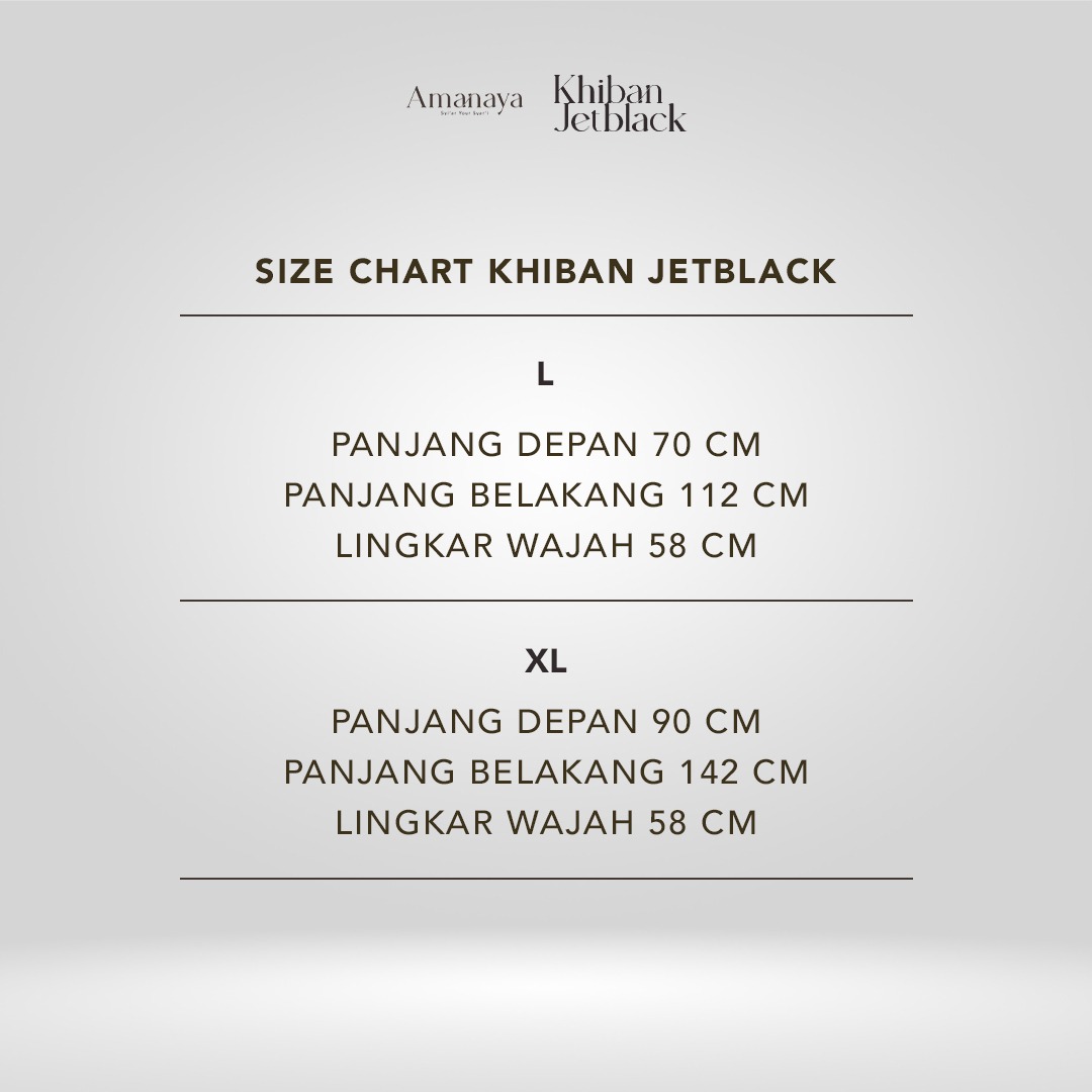 Khiban Jetblack Material Fortaleza