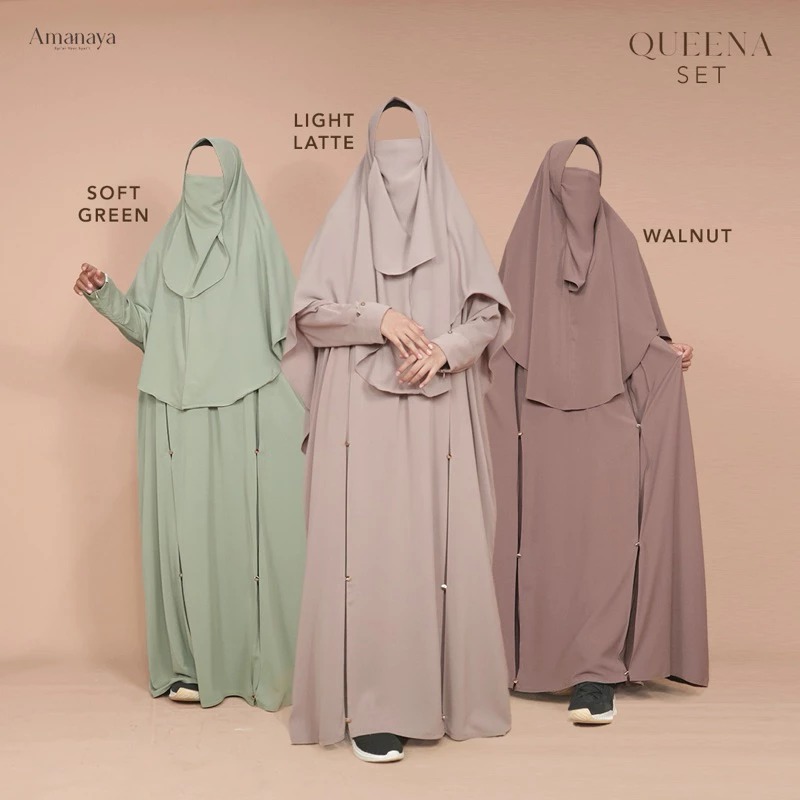 Amanaya Queena Dress Material Zafeera Anti-UV/Marbella Silk