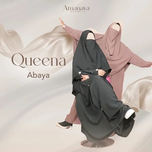 Image of Amanaya - Queena Dress | Gamis Set - Dress Gamis Syari Wanita - Dress Elegan