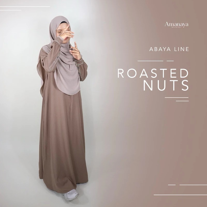Amanaya  Abaya Line Material Lady Zara