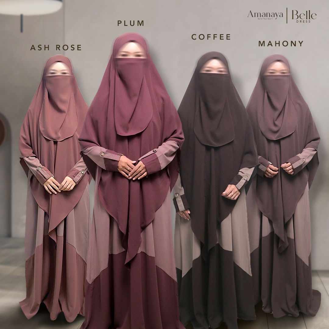 Amanaya Belle Dress - Khiban Long Belle Material New Fortaleza