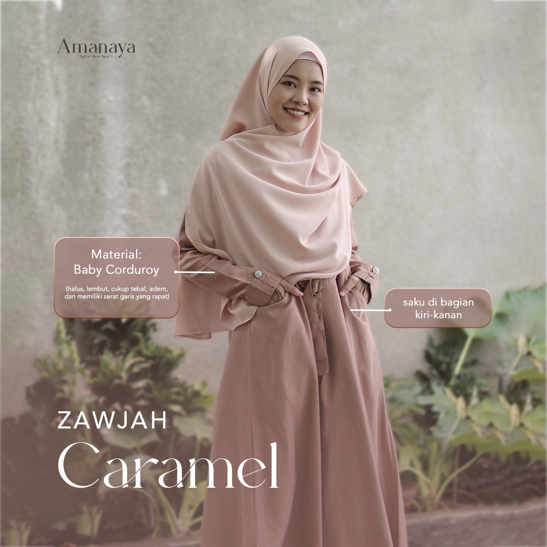 Amanaya Zawjah Dress Material Baby Corduroy