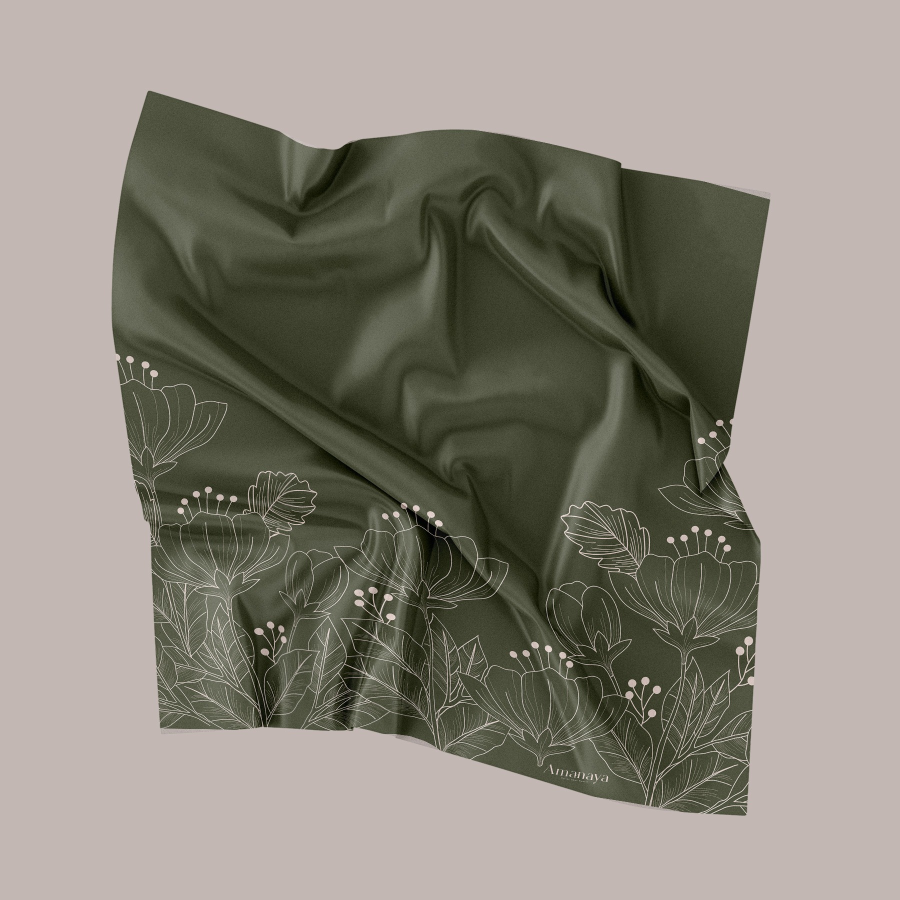 Amanaya Scarf Asahy Material Voal Ultrafine Tryspan