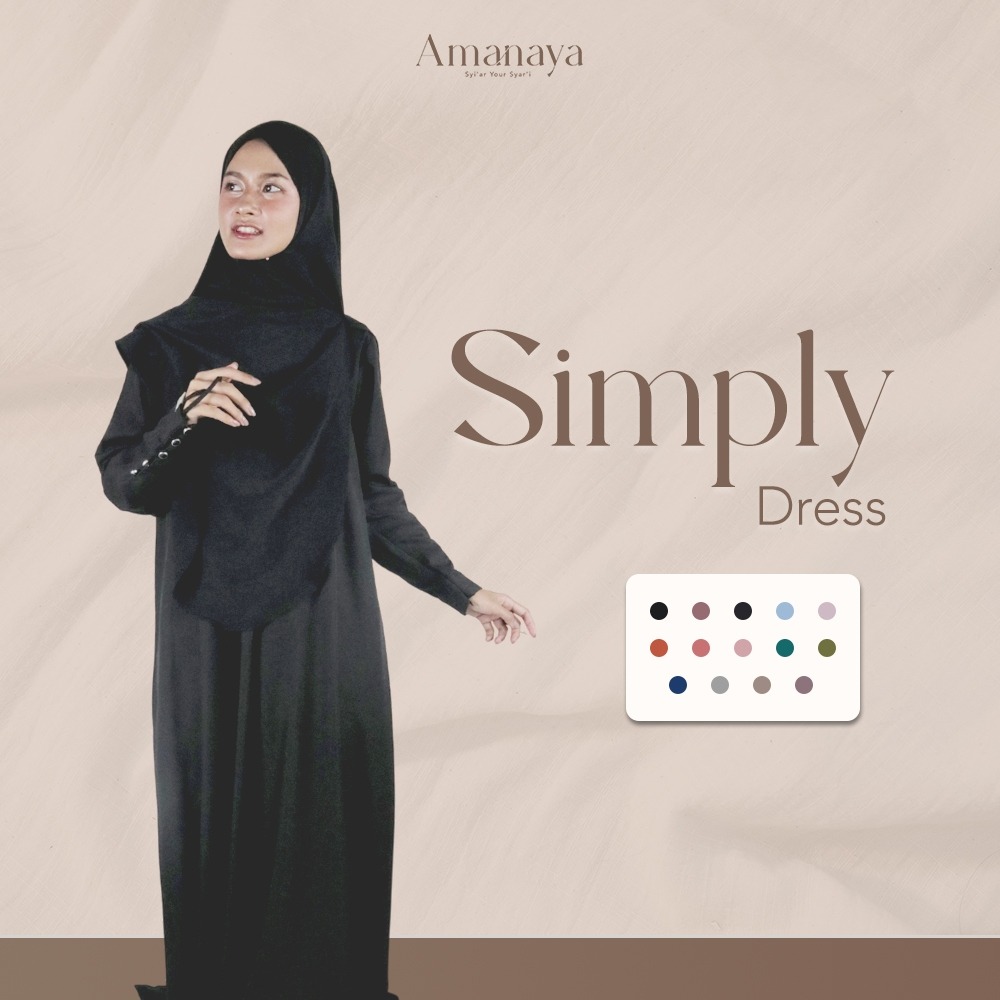 Amanaya Simply Dress  Material Shakila Premium