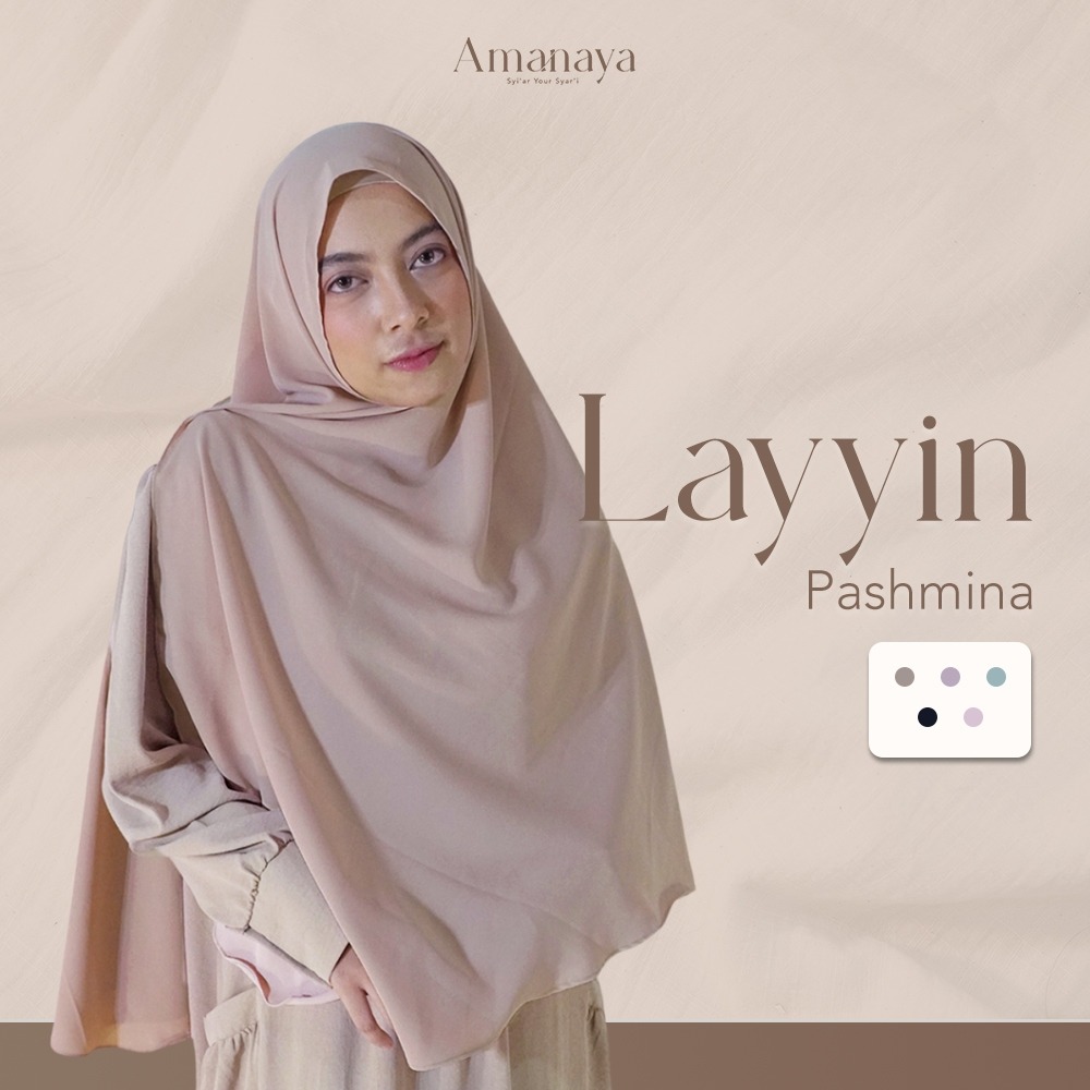 Amanaya Pashmina Layyin Material Al Emira