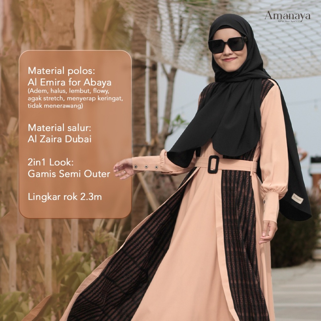 Amanaya Raya Dress Material Al Emira for Abaya & Al Zaira Dubai
