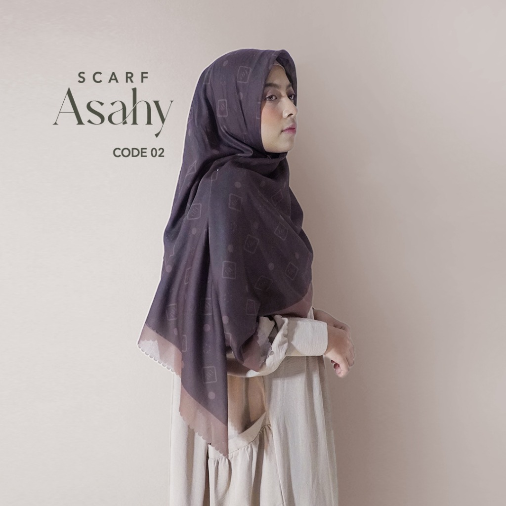 Amanaya Scarf Asahy Material Voal Ultrafine Tryspan