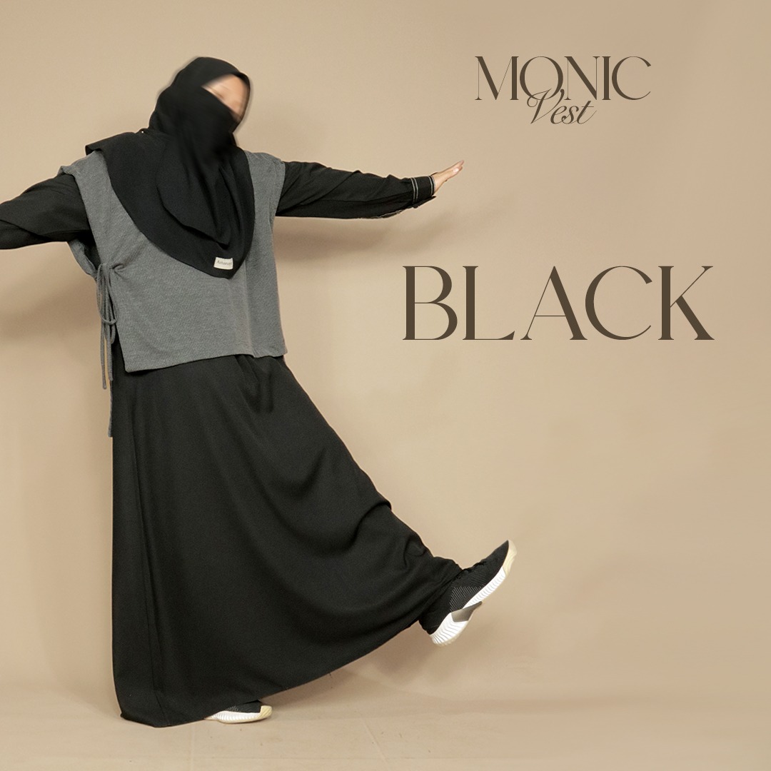 Amanaya Monic Vest  Material Rib Knit Premium 