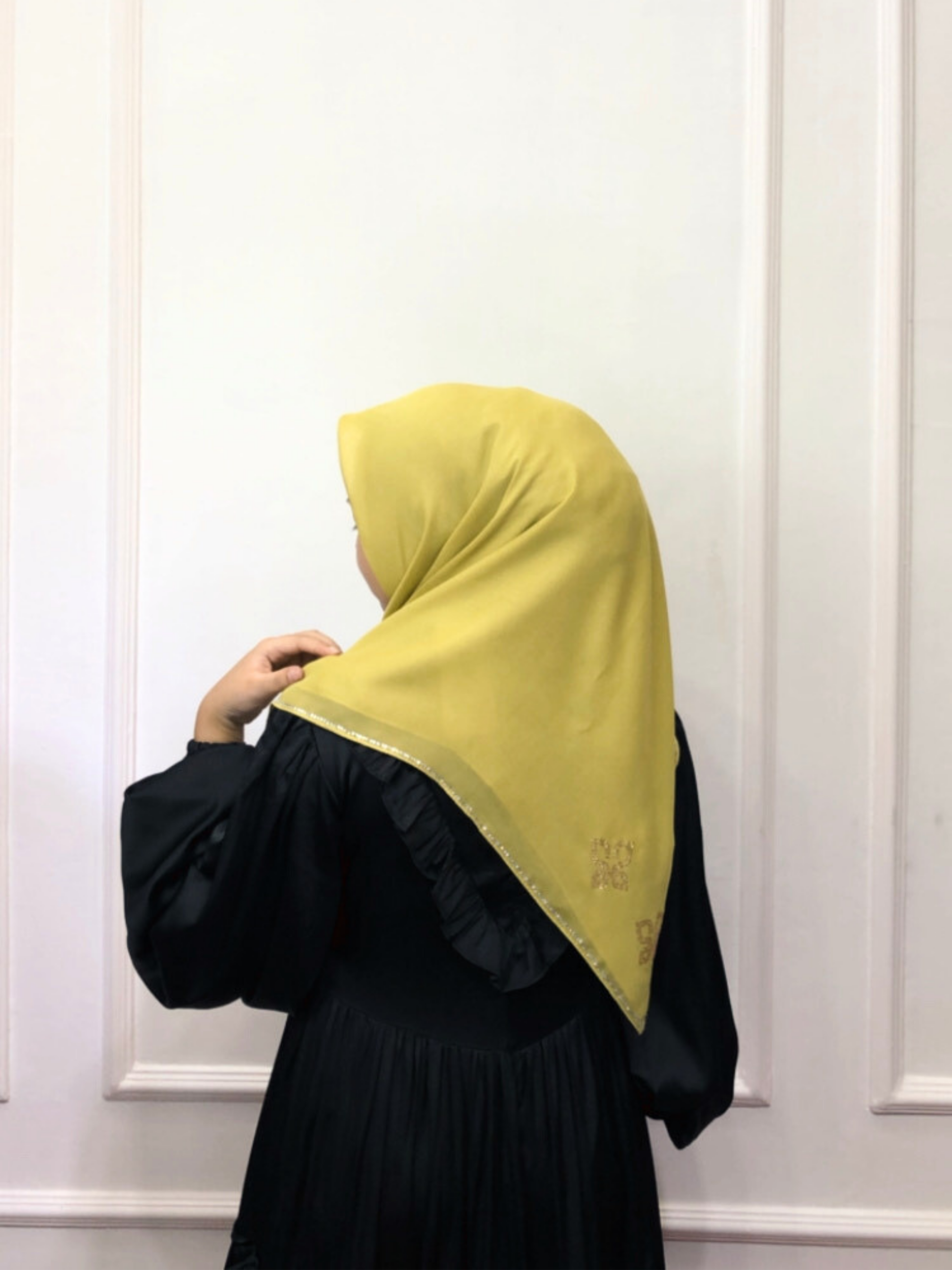 Hijab Square - Amorra Series 01 - Lemon