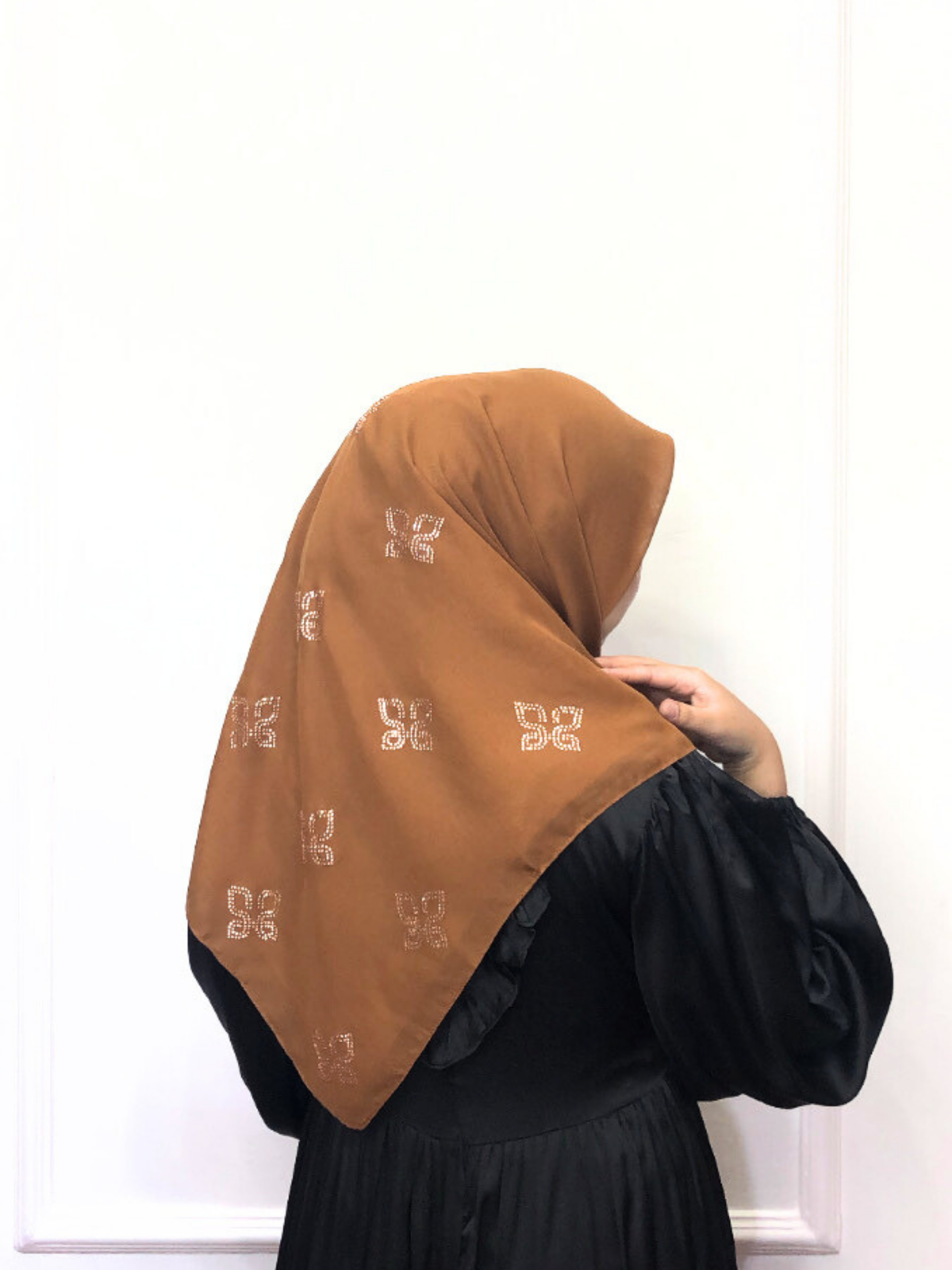 Hijab Square - Amorra Series 02 - Terraccota