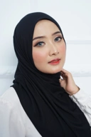 Shakira Pashmina - Elmeera Rayon Premium - Black