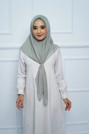 Hijab Square - Amorra Series 02 - Grey
