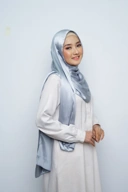 Pashmina - Ramisha Gradenza Silk - Sky Blue