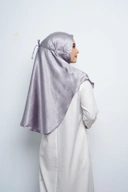 Jilbab - Bergo Noora Gradenza Silk - Grey