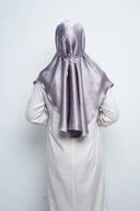 Jilbab - Bergo Noora Gradenza Silk - Grey