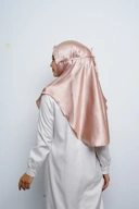 Jilbab - Bergo Noora Gradenza Silk - Nude