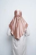 Jilbab - Bergo Noora Gradenza Silk - Nude
