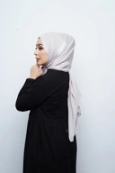 Pashmina - Kieva Shimmer Silk - Silver