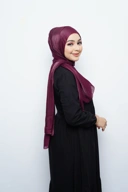 Pashmina - Kieva Shimmer Silk - Dark Rose