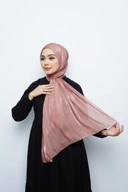 Pashmina - Kieva Shimmer Silk - Peach