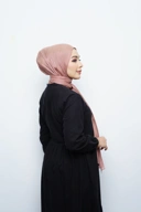 Pashmina - Kieva Shimmer Silk - Peach