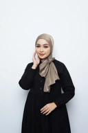 Pashmina - Kieva Shimmer Silk - Brown