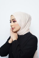 Pashmina - Kieva Shimmer Silk - Cream