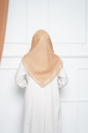 Hijab Square - Zaheera - Caramel
