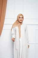 Hijab Square - Zaheera - Caramel