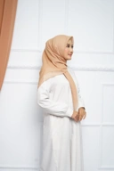 Hijab Square - Zaheera - Caramel